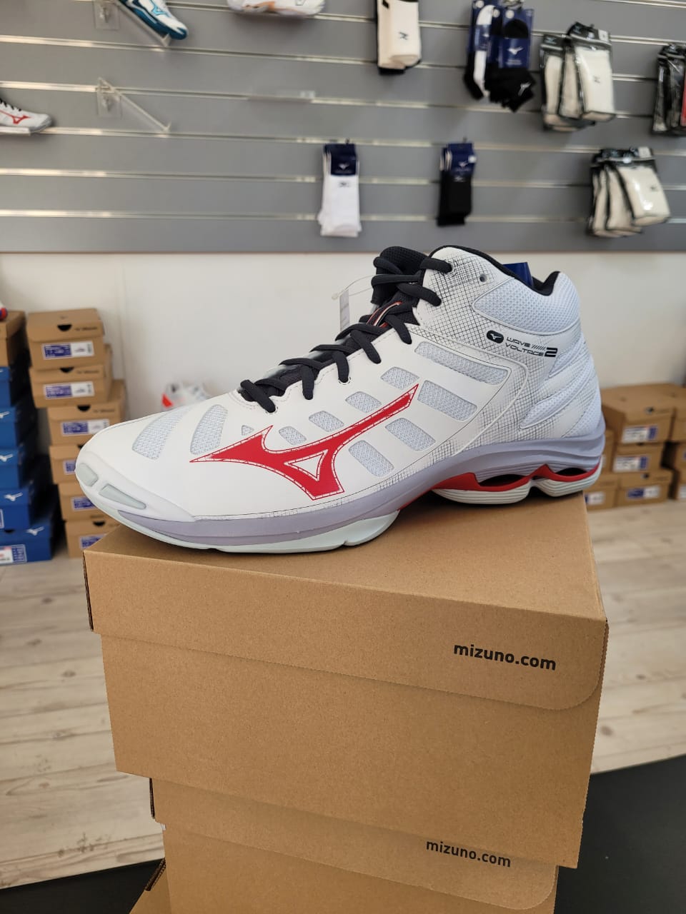 WAVE VOLTAGE MID - WHITE / RED / BLACK