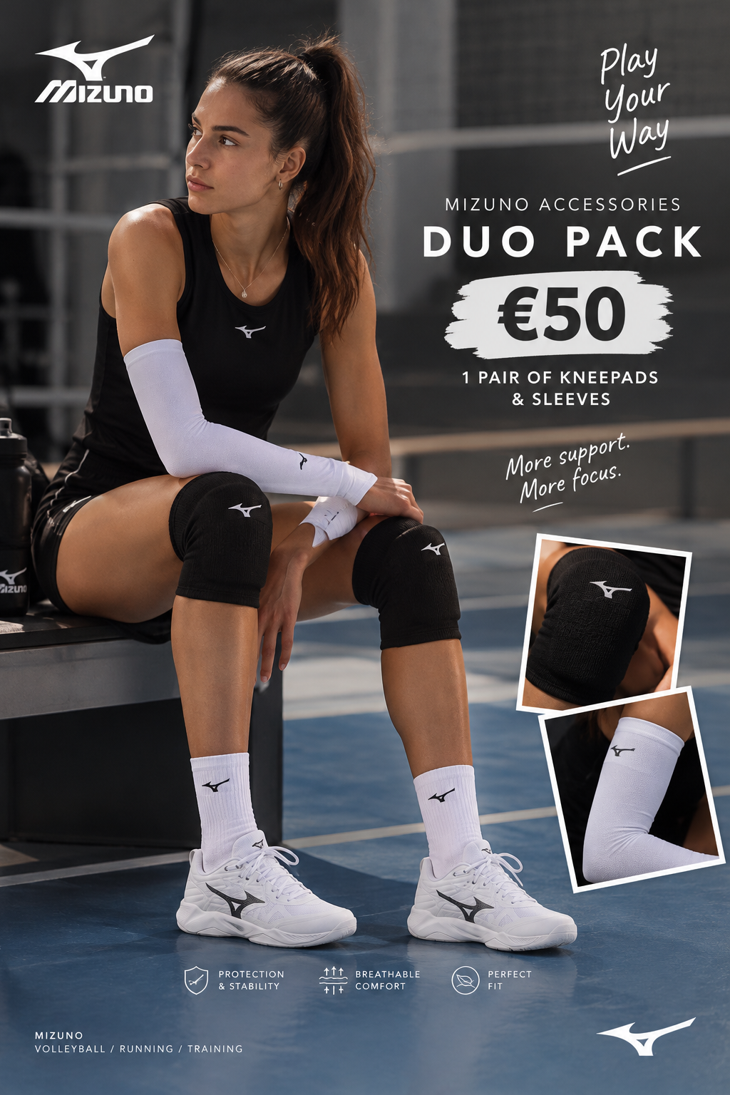 Mizuno Accessory Duo Bundle