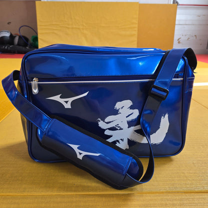 ENAMEL KANJI SHOULDER BAG